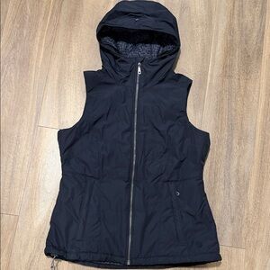 Mountain Hardwear Hooded Full Zip Vest Black Women's
